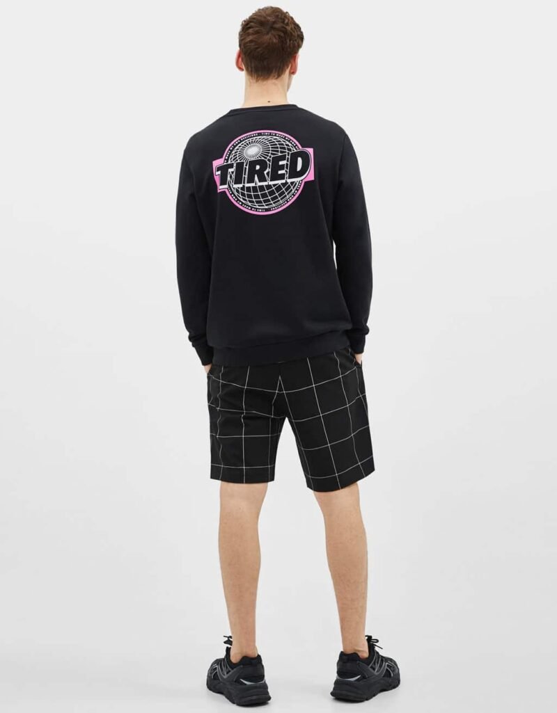 Cut and sew sweatshirt - Image 2